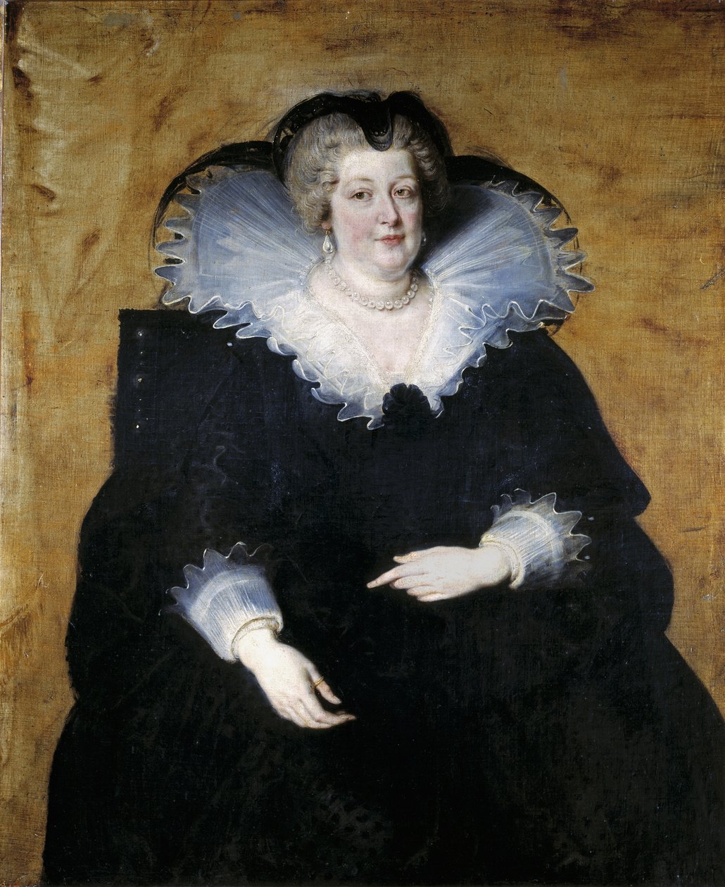 Portrait of Marie de Médici by Peter Paul Rubens