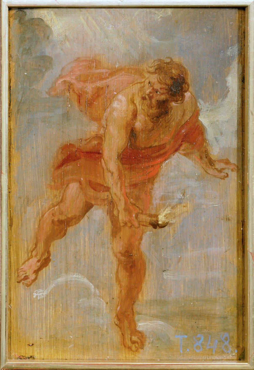 Prometheus with the Firebrand by Peter Paul Rubens