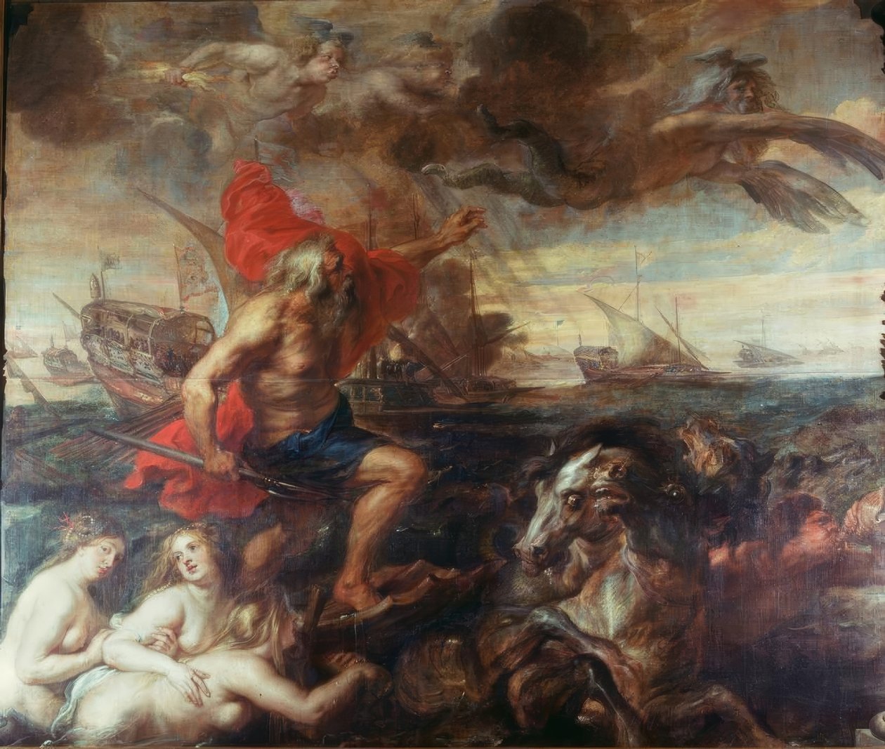 Quos ego! – Neptune Calming the Waves by Peter Paul Rubens