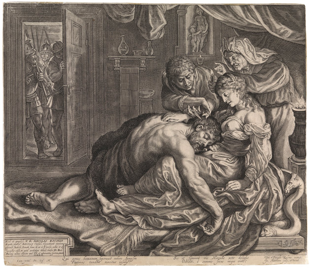 Samson and Delilah by Peter Paul Rubens