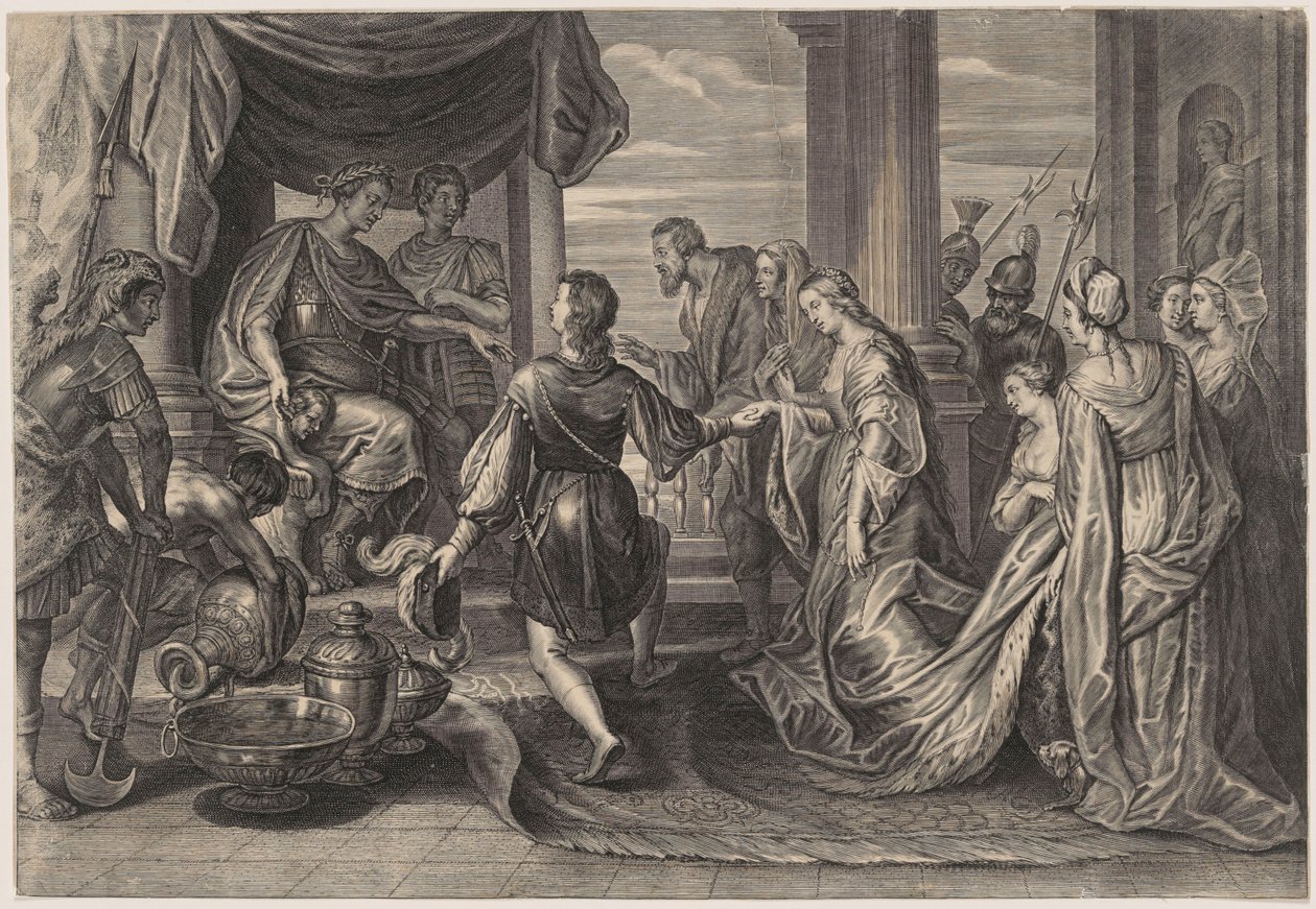 The Continence of Scipio Africanus by Peter Paul Rubens