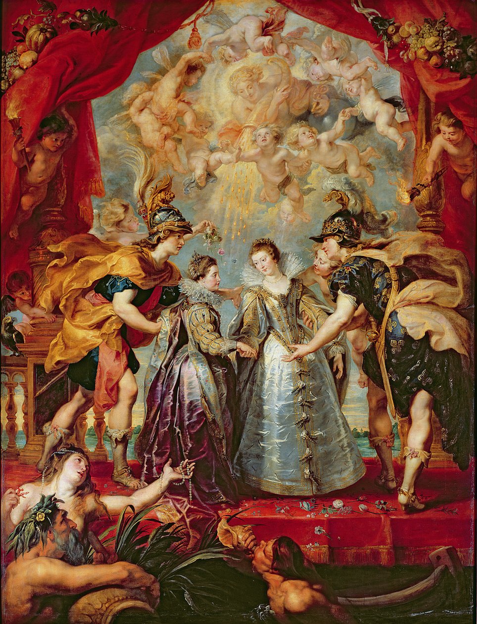 The Medici Cycle Exchange of the Two Princesses of France and Spain 9th November 1615