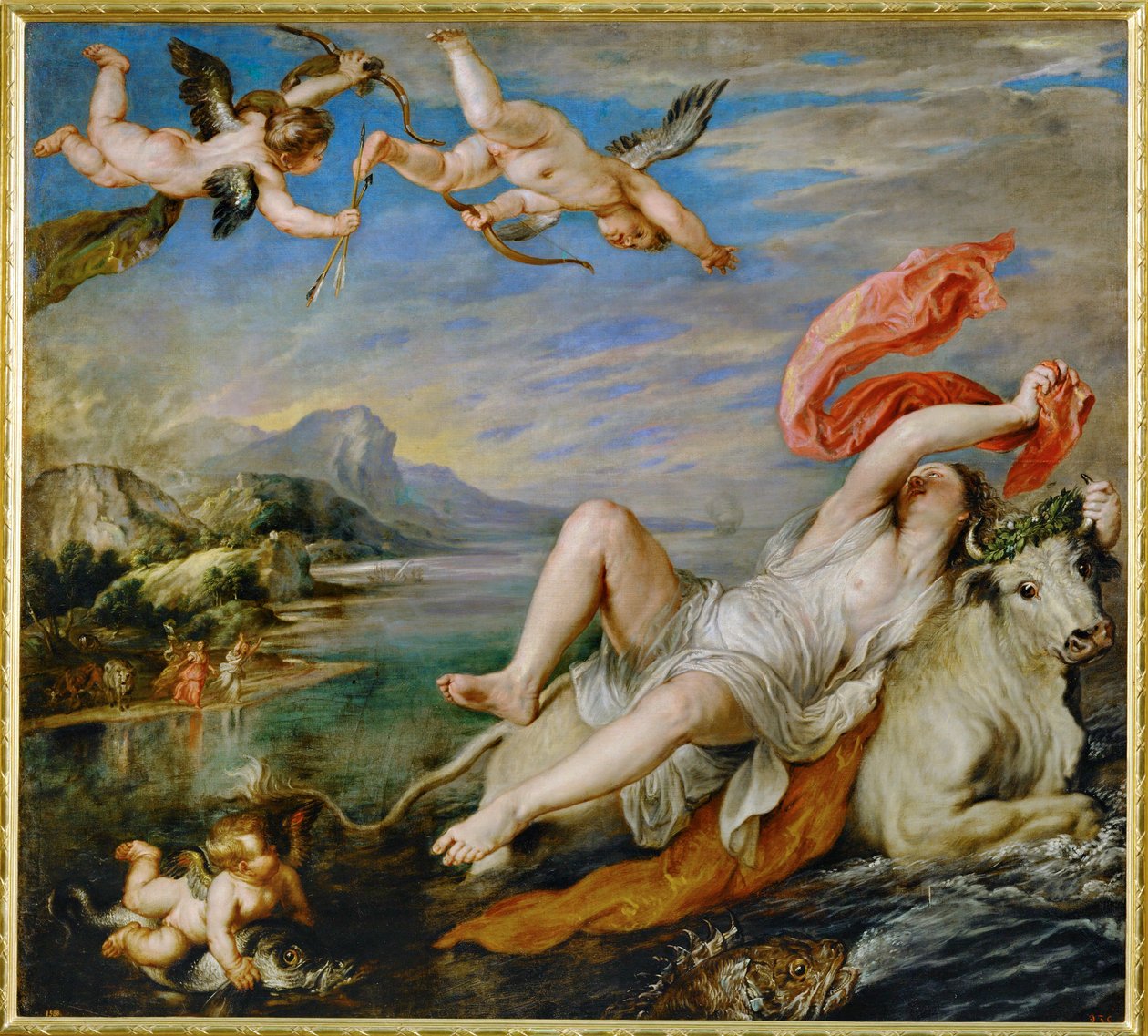 The Rape of Europa by Peter Paul Rubens: Fine art print