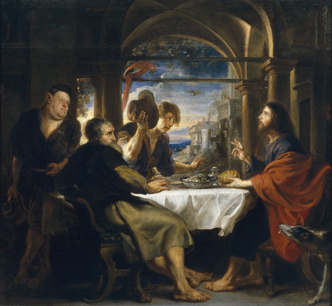 The Supper at Emmaus, 1638 by Peter Paul Rubens