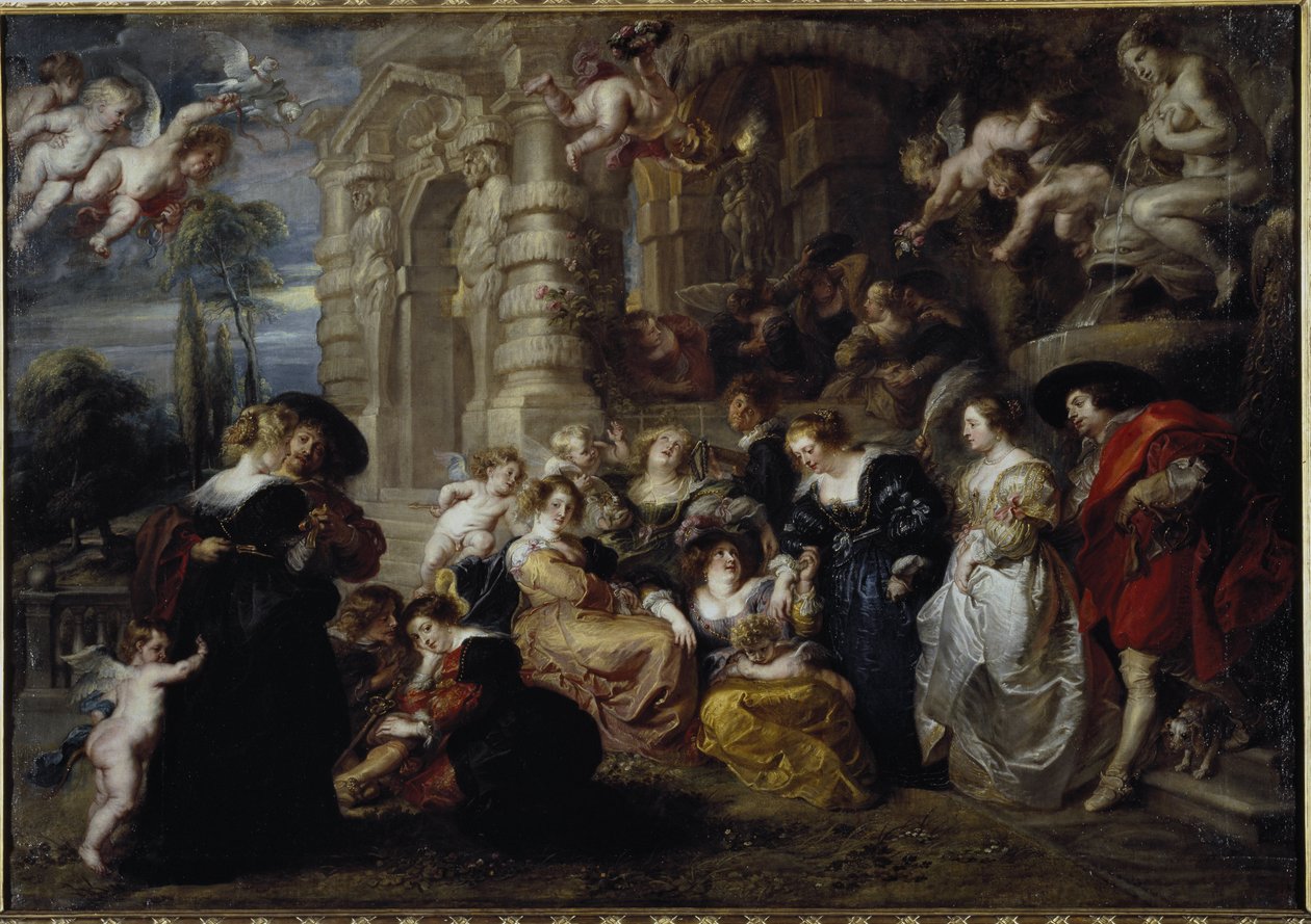 The Garden of Love by Peter Paul Rubens