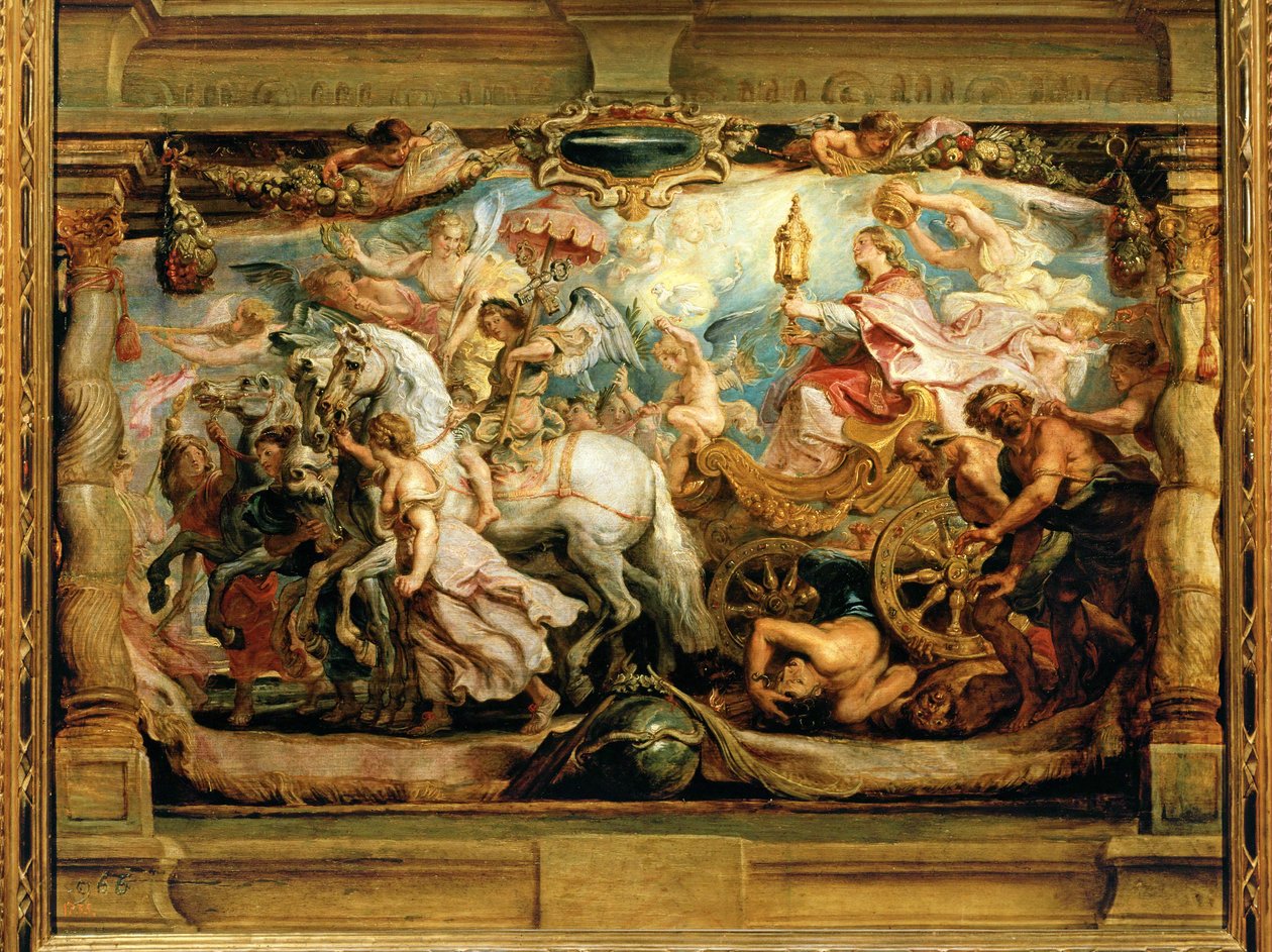 The Triumph of the Church over Fury, Discord and Hatred by Peter Paul Rubens