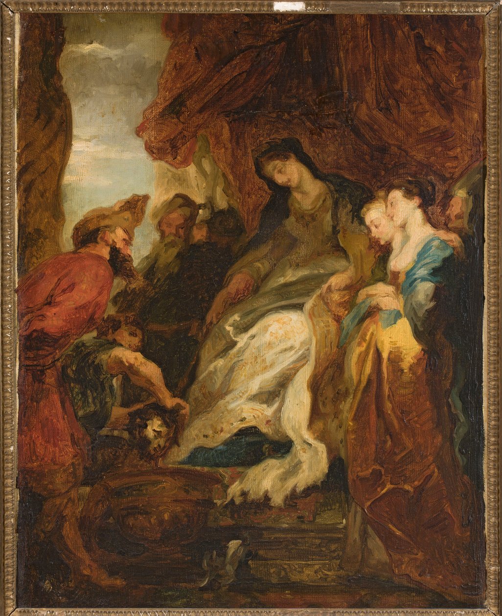 Tomyris Ordering the Head of Cyrus to be Dipped in a Vessel of Blood (Herodotus, History, I, 214) by Peter Paul Rubens