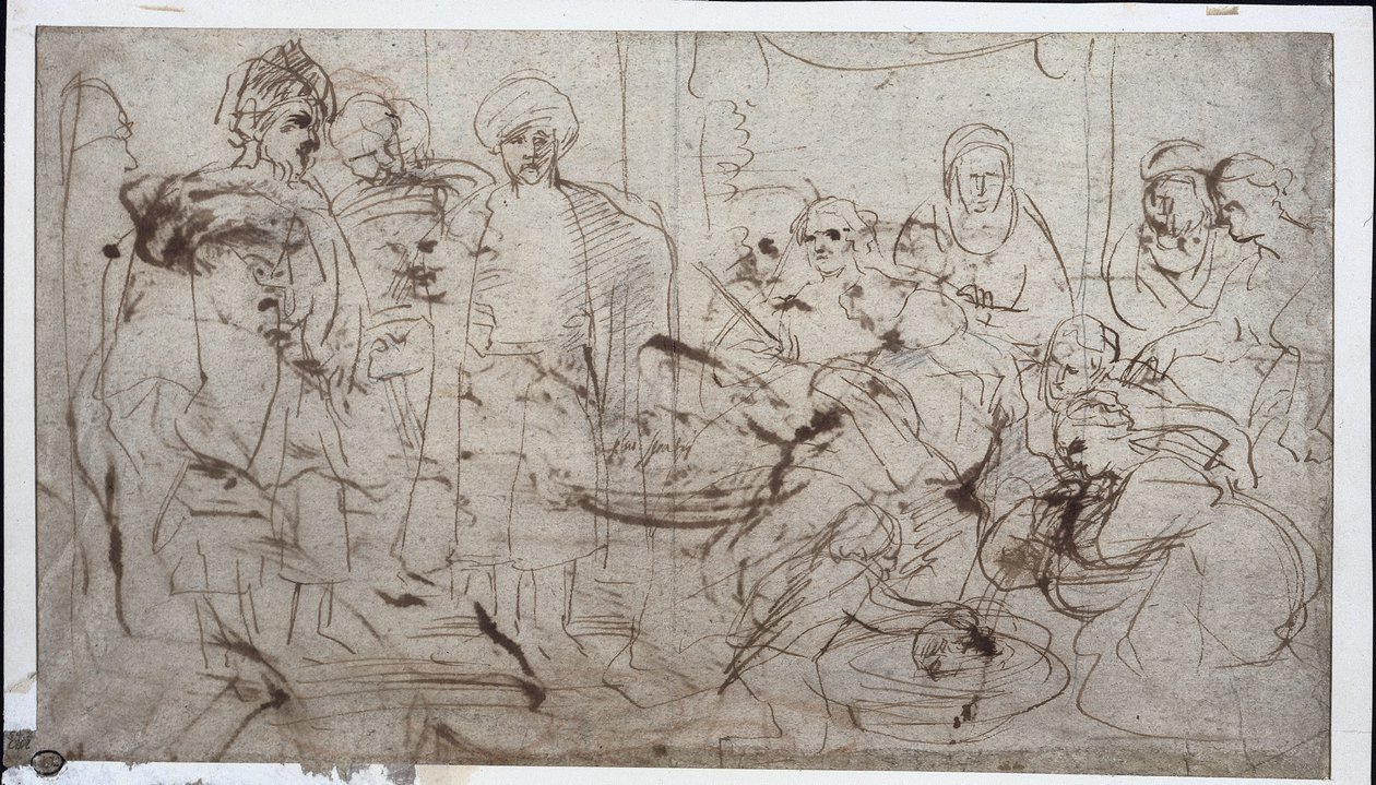 Tomyris with the Head of Cyrus (verso) by Peter Paul Rubens