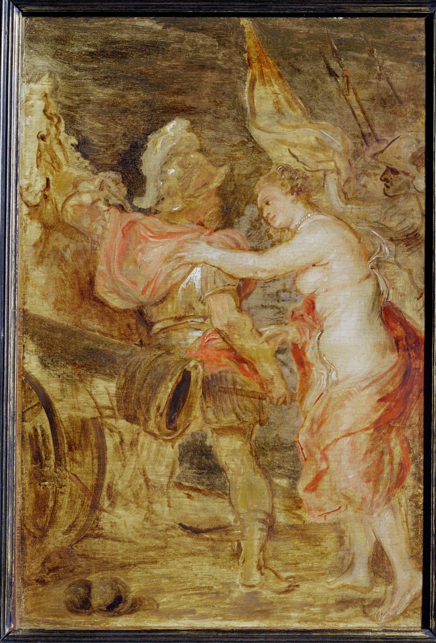Venus accompanies Mars to war by Peter Paul Rubens