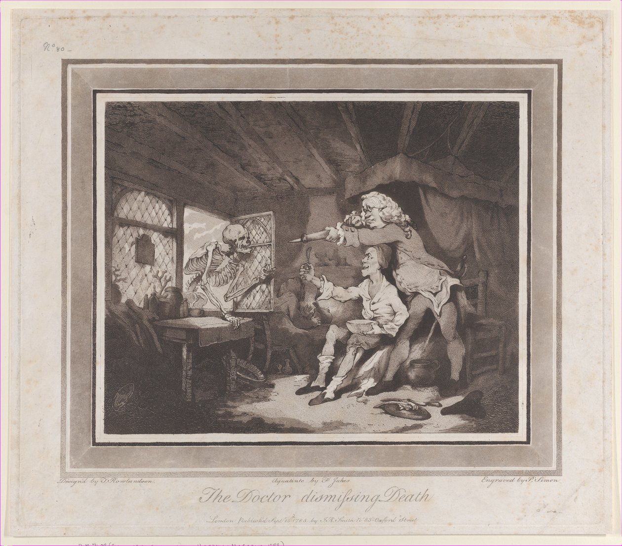 The Doctor Dismissing Death by Peter Simon