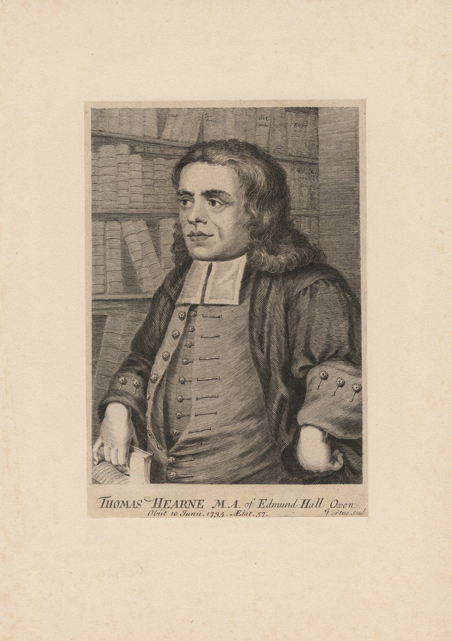Thomas Hearne by Peter Tillemans