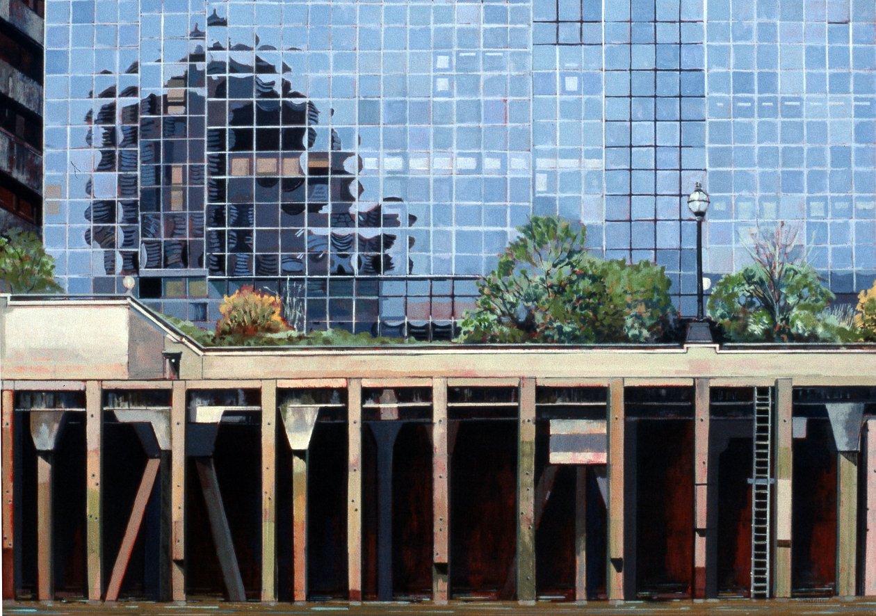 Near London Bridge, 2006 by Peter Wilson