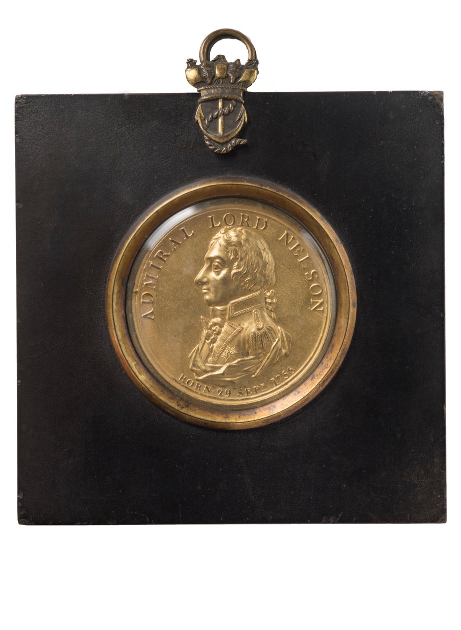 Portrait Plaque of Admiral Lord Nelson, c.1805 by Peter Wyon