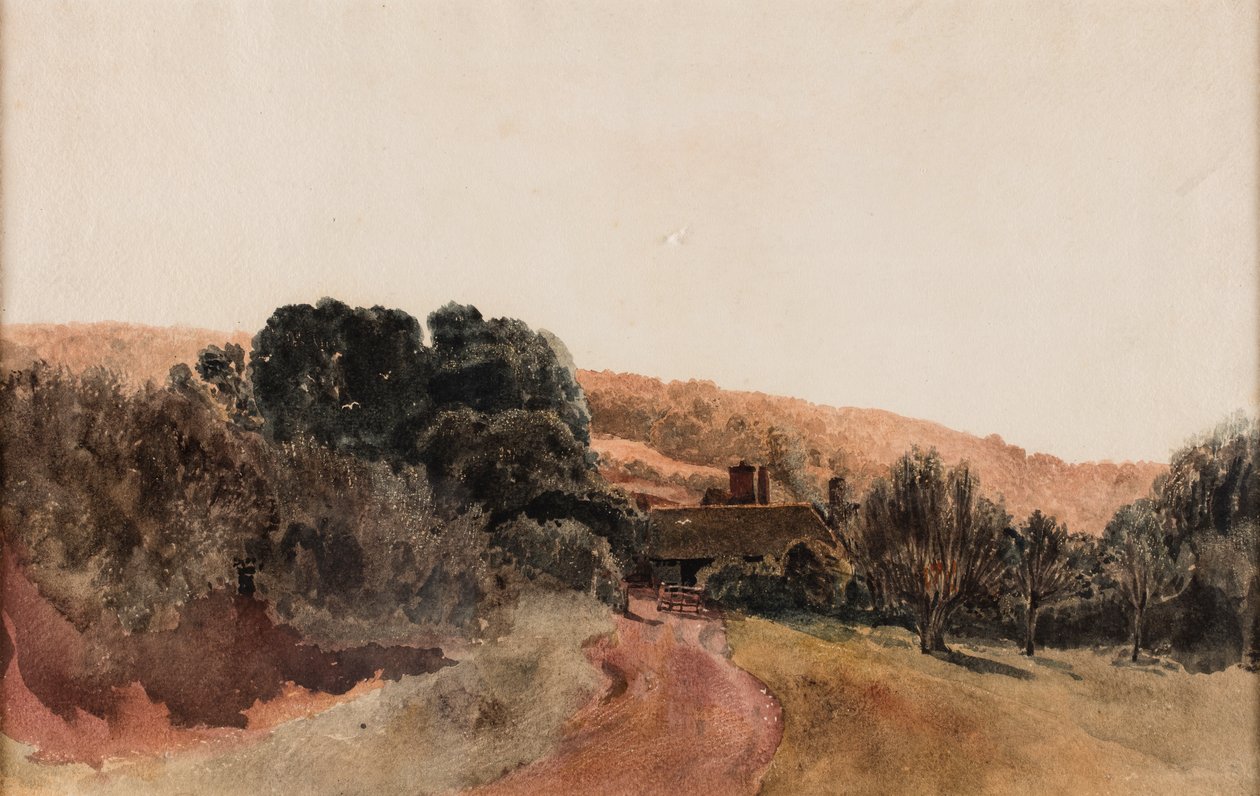 Landscape by Peter de Wint: Premium art reproduction