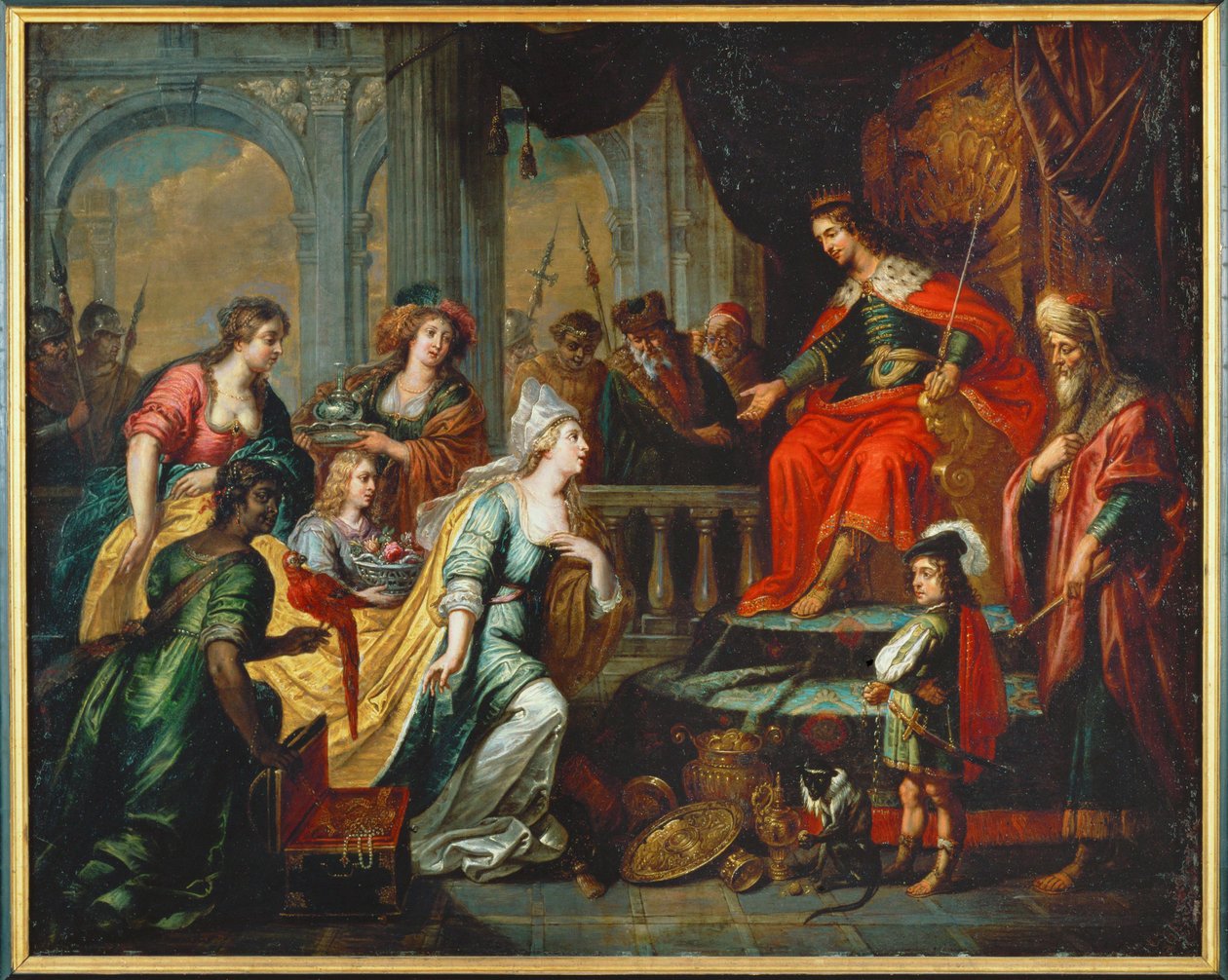 The Queen of Sheba before Solomon by Peter van Lint