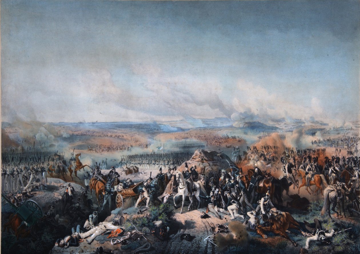 The Battle of Borodino on August 26, 1812 by Peter von Hess