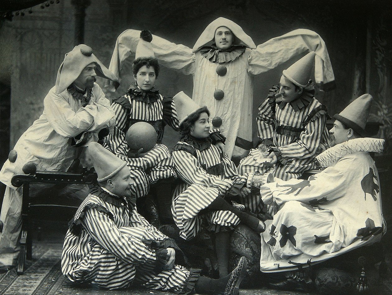 Theatre composition. Platinotype by Pyotr Petrovich Pavlov by Petr Petrovich Pavlov