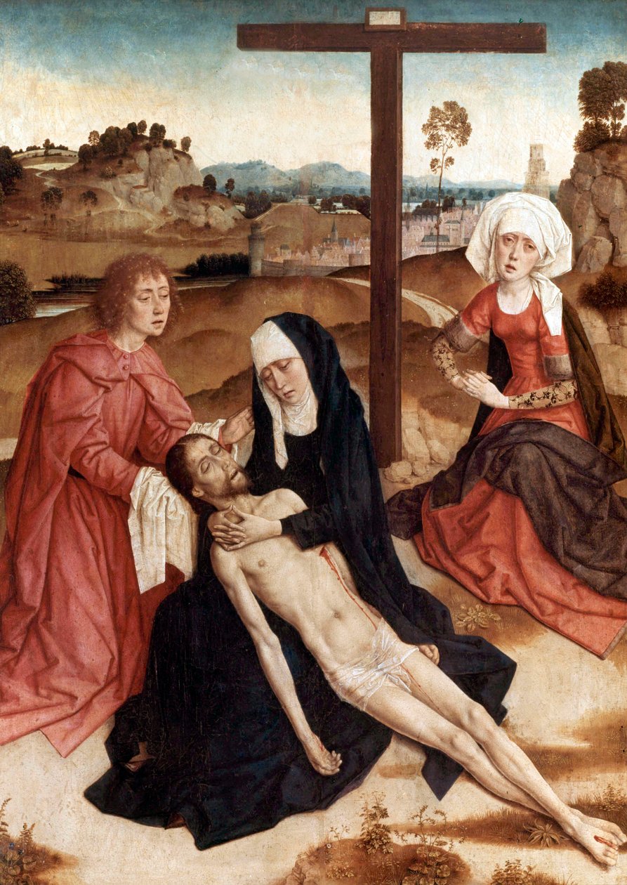 Lamentation Over The Dead Christ by Petrus Christus