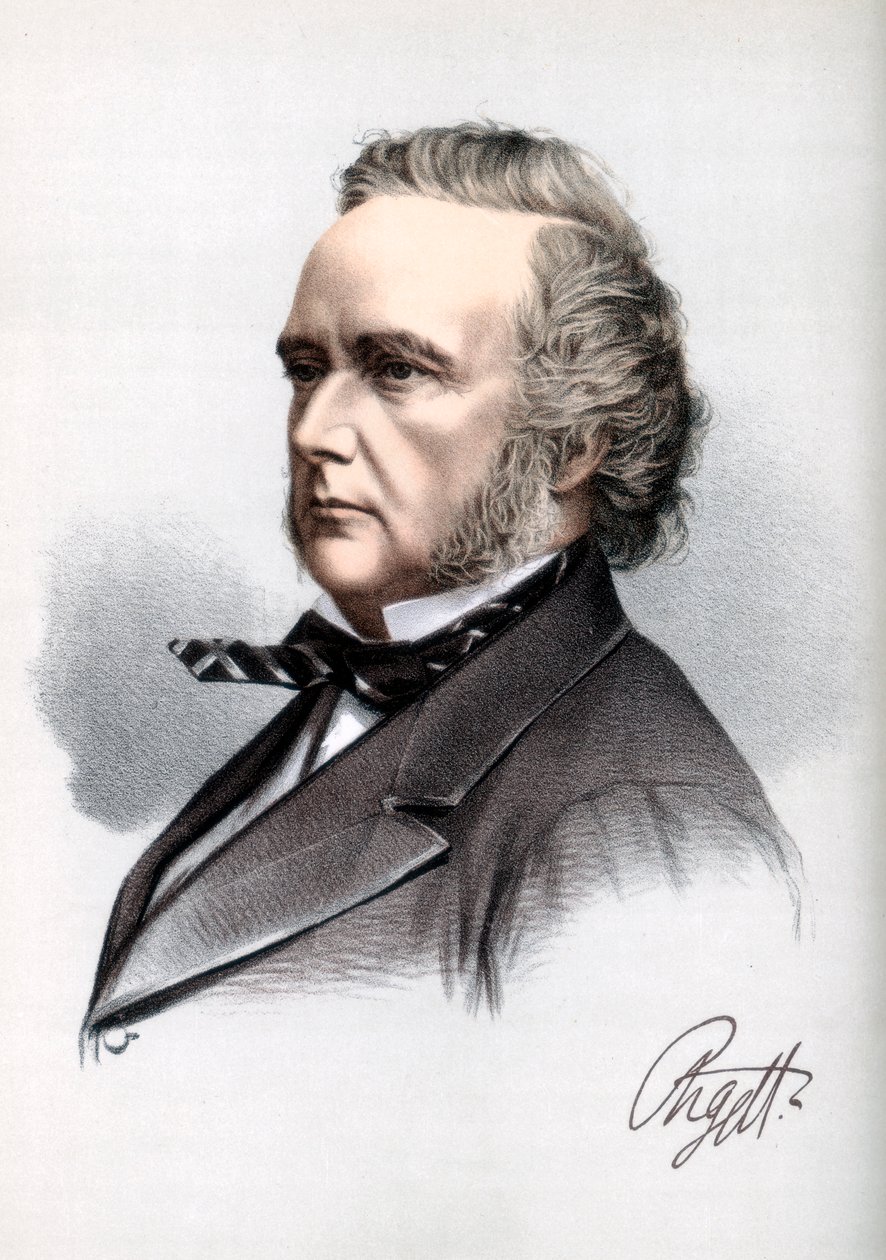 George Campbell, 8th Duke of Argyll, Scottish Liberal Politician and Writer by Petter and Galpin Cassell