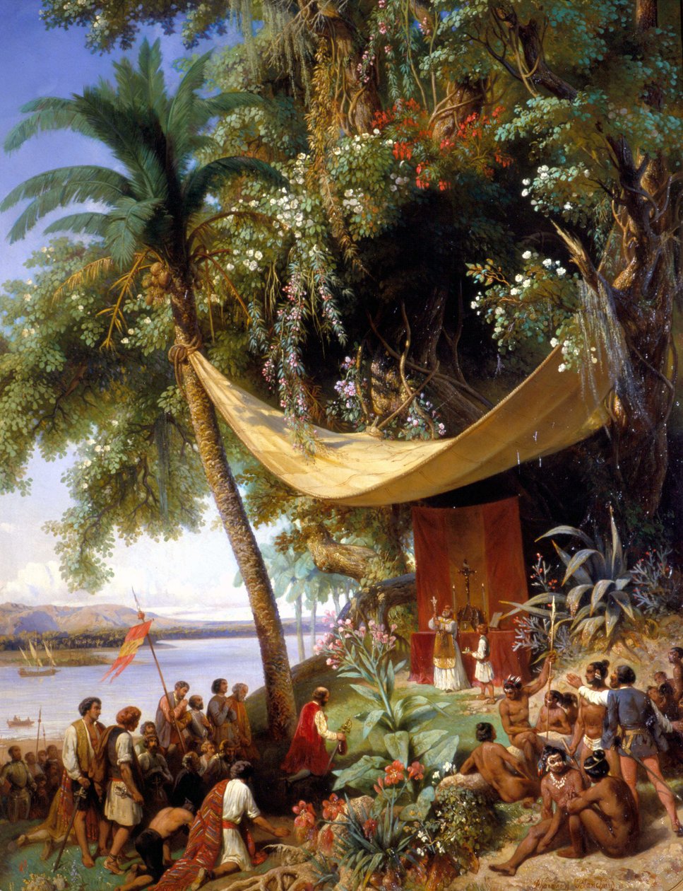 Open-Air Evangelization Mass in America by Pharamond Blanchard