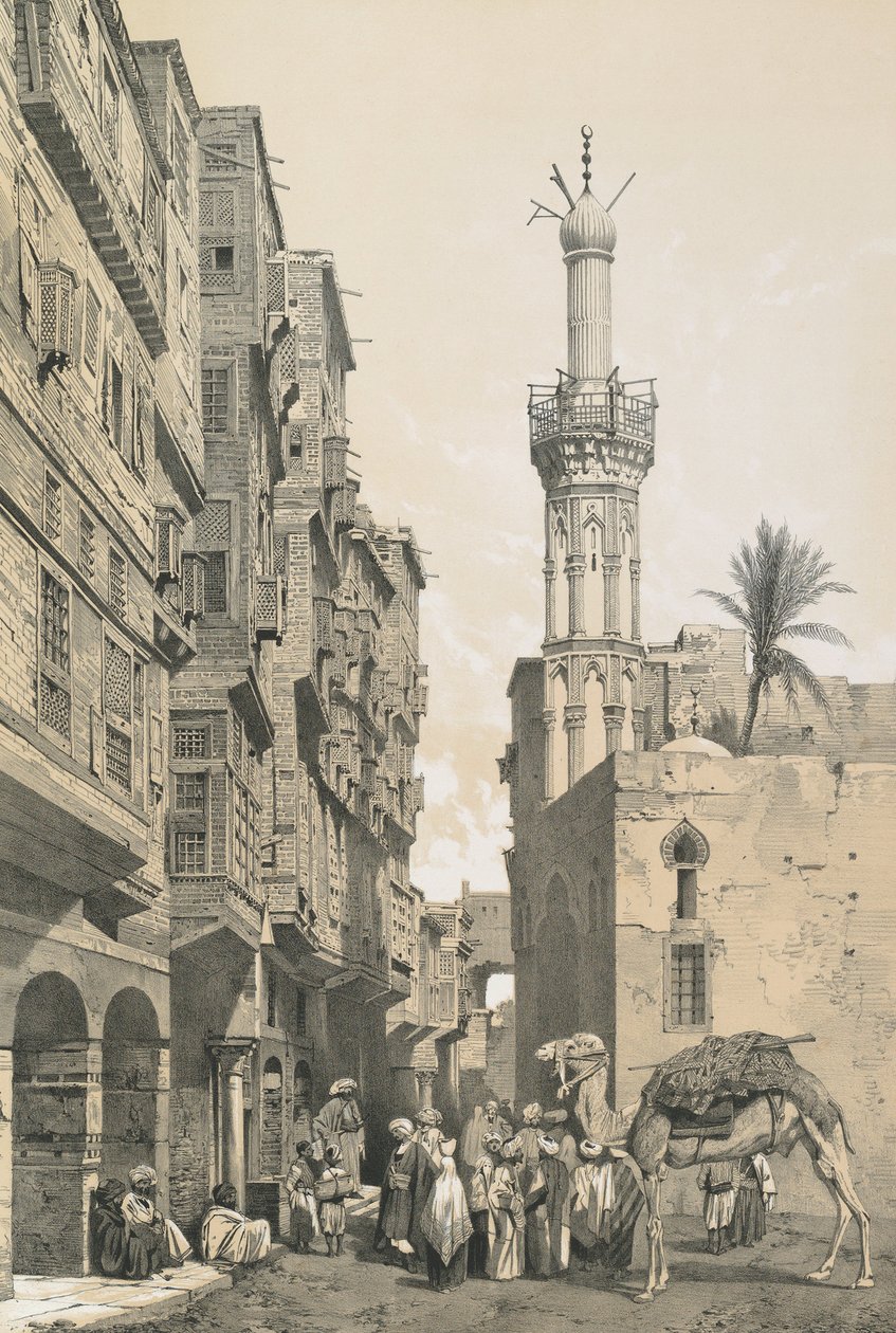 A Street in the City of Rosetta by Philibert Joseph Girault de Prangey