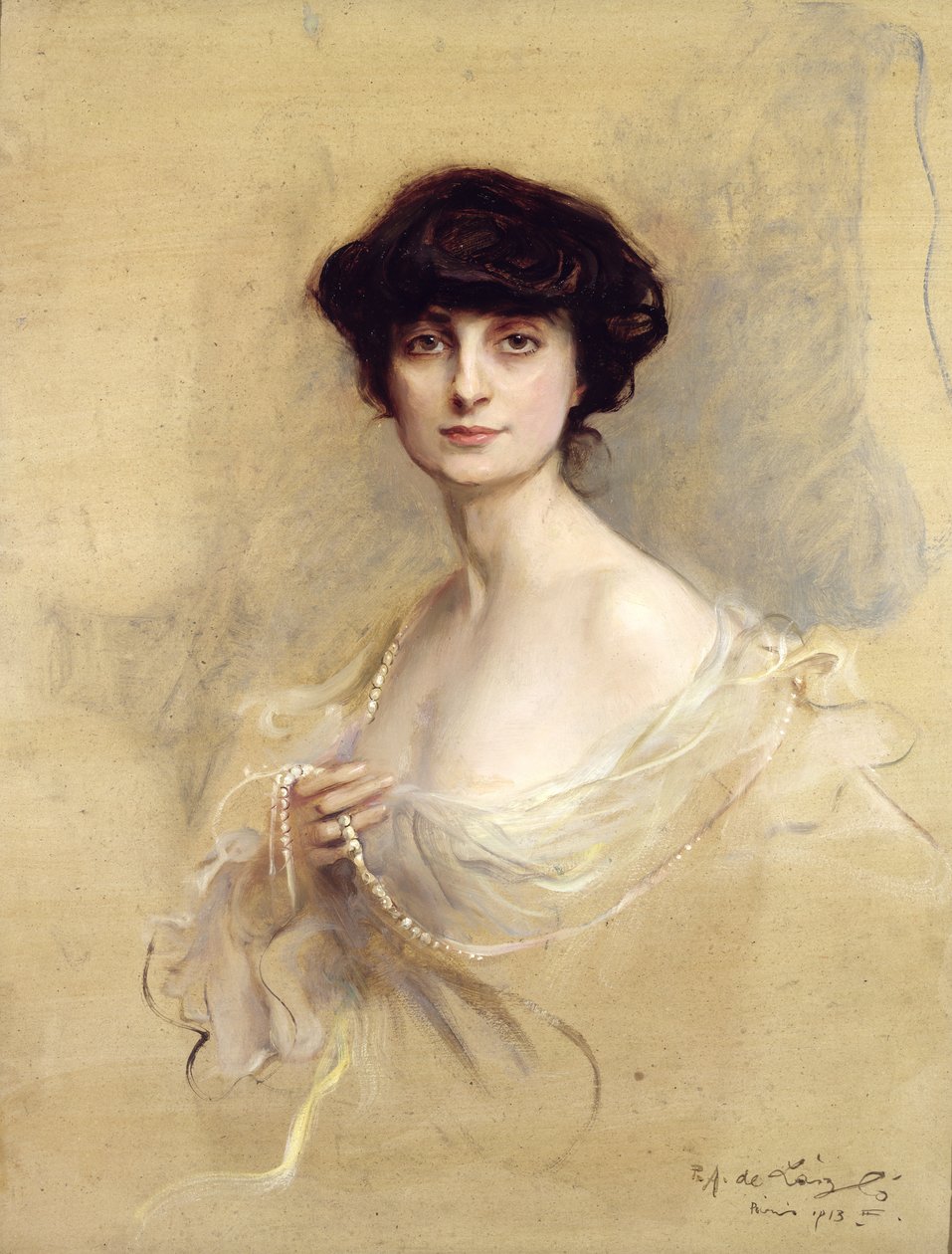 Anna de Noailles (1876-1933) by Philip Alexius de Laszlo