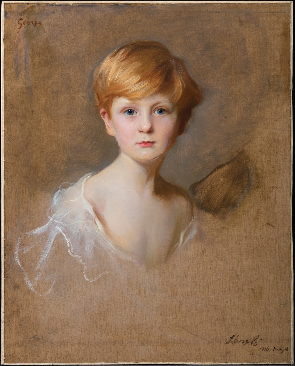 Portrait of Lord Warkworth, aged 4 by Philip Alexius de Laszlo