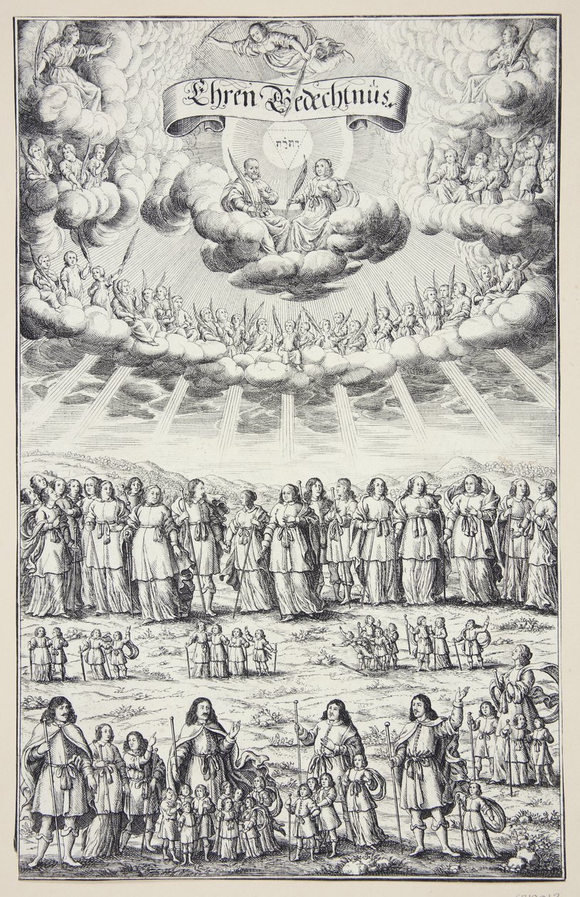 The Lord Assigns Duties to the Three Estates by Philip Galle