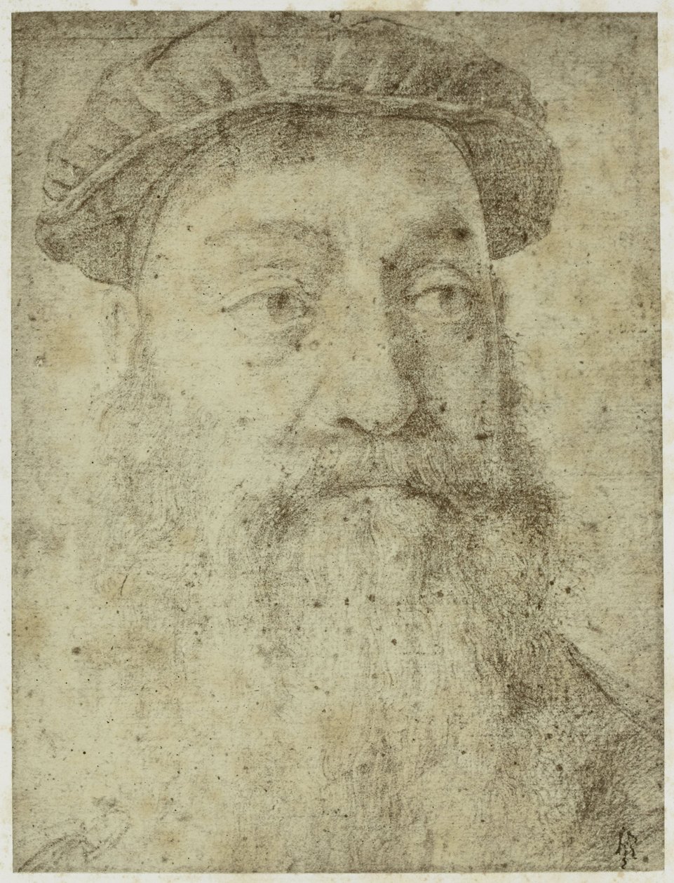 Study for the Portrait of Stefano Collona by Philip Henry Delamotte
