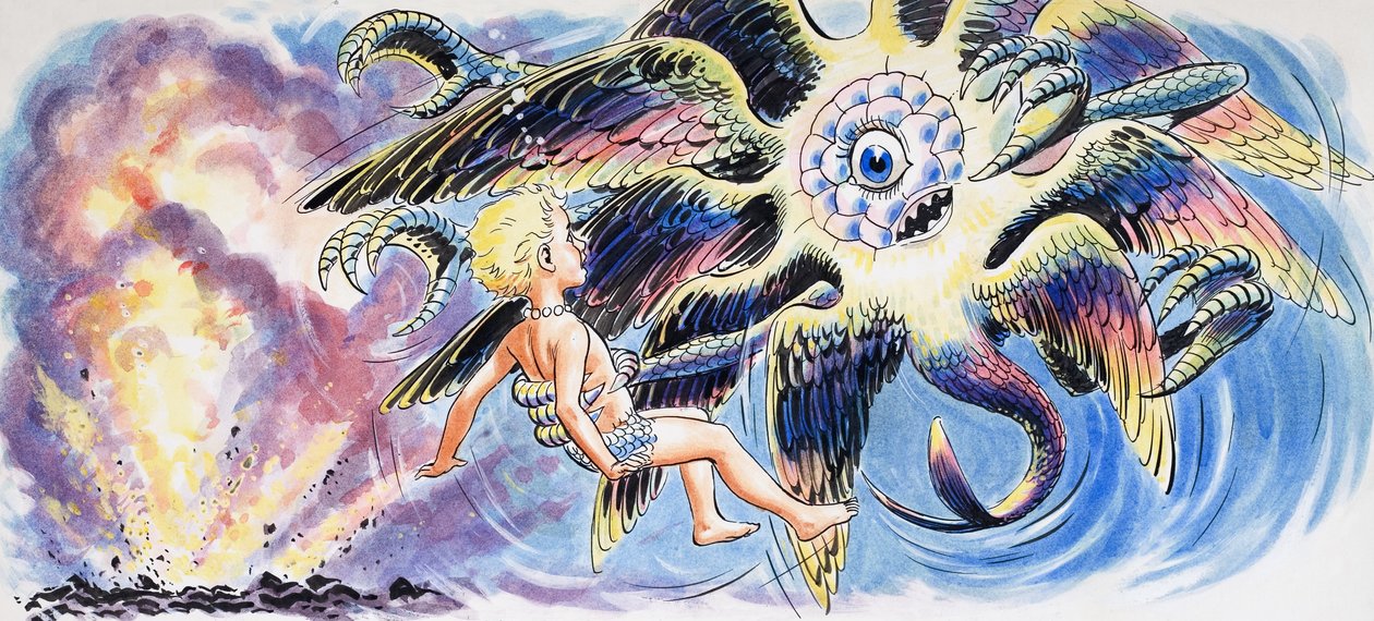Mythical Monster, Illustration from 