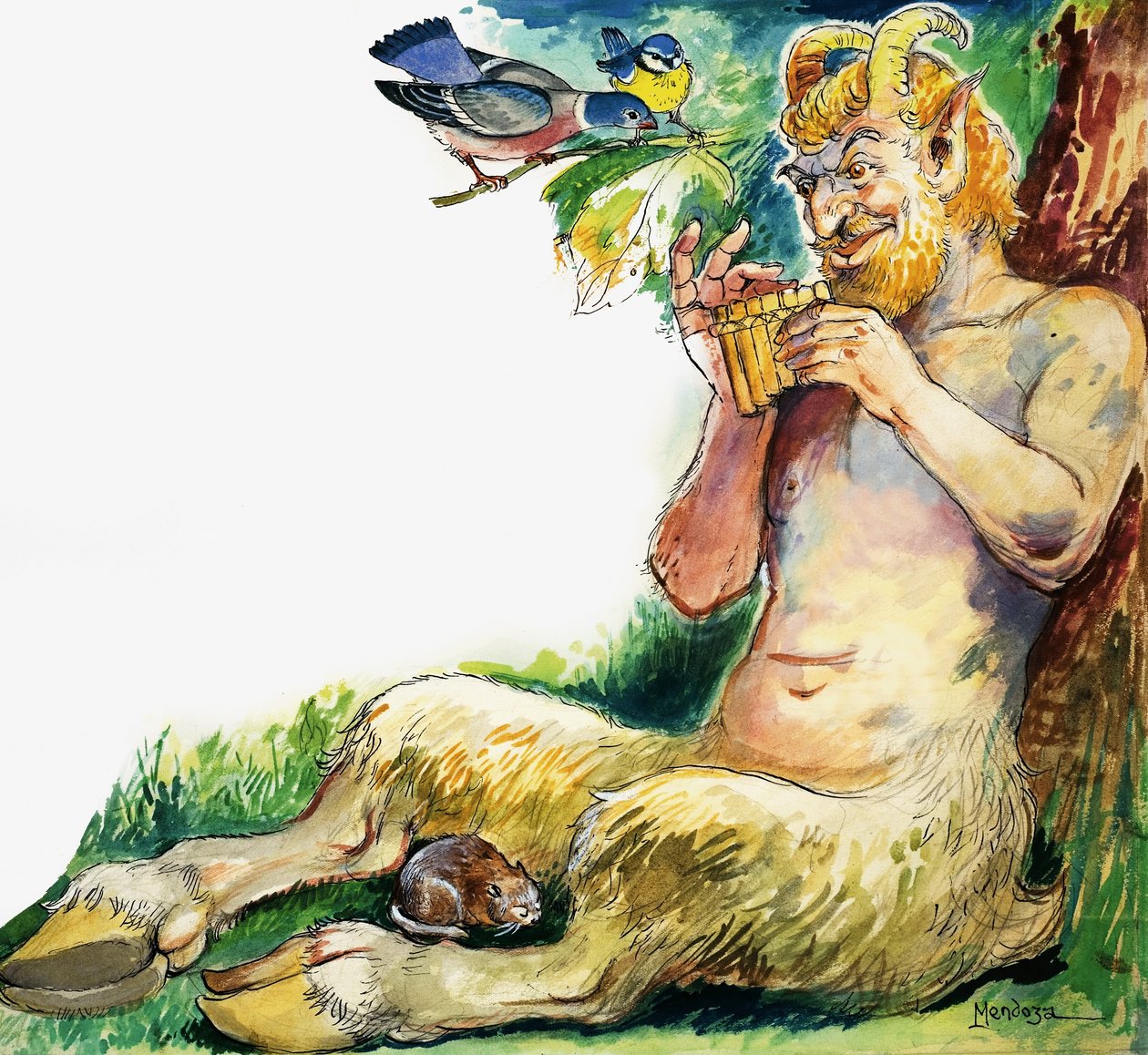 Pan, the Greek God of Nature by Philip Mendoza