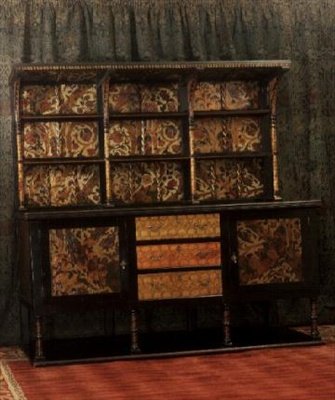 Sideboard with decorative panels, c.1892 by Philip Webb