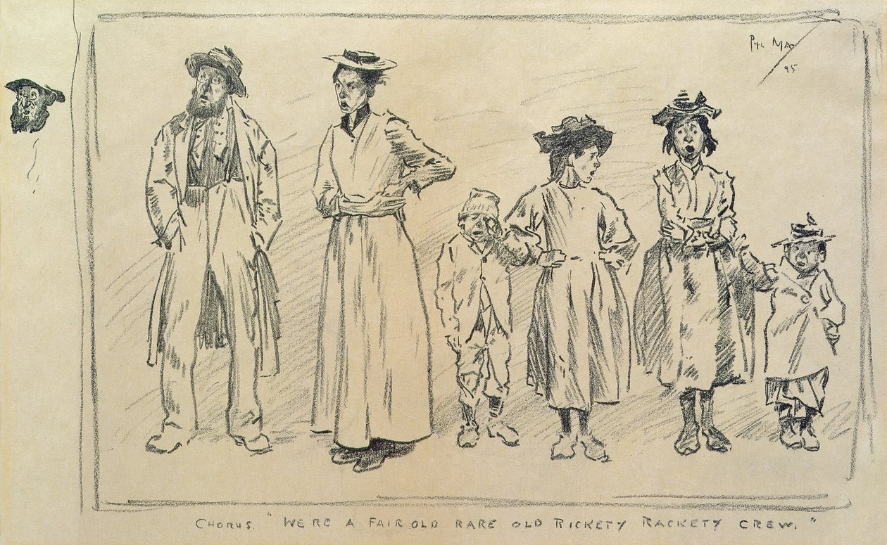 Rickety, Rackety Crew by Philip William May