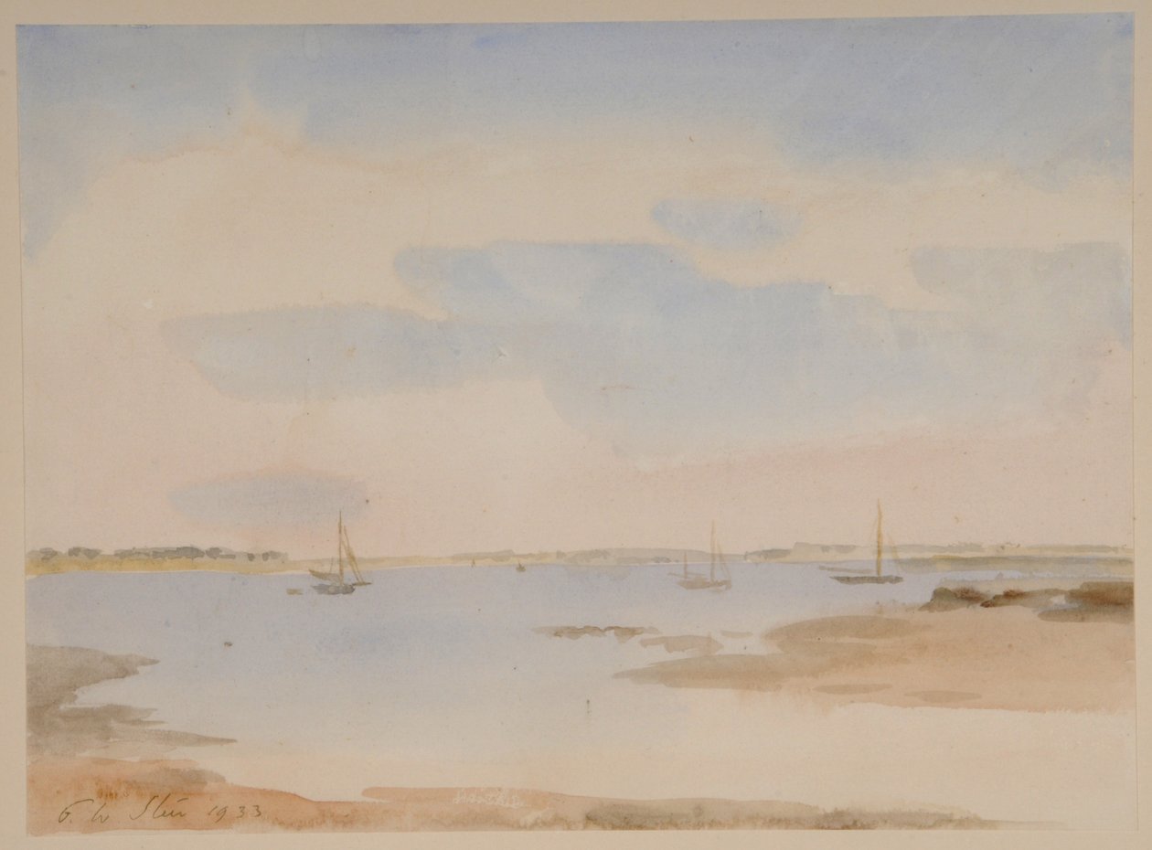 (watercolor on paper) by Philip Wilson Steer