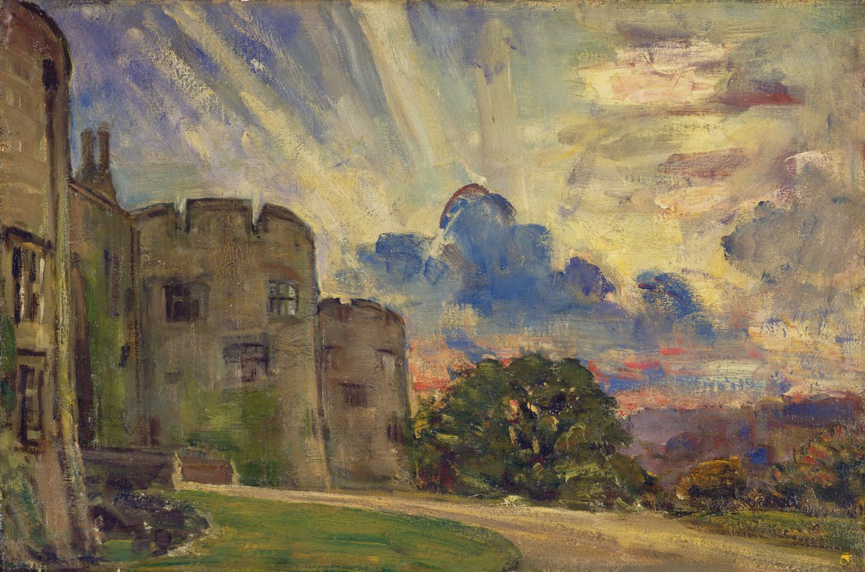 Chirk Castle by Philip Wilson Steer