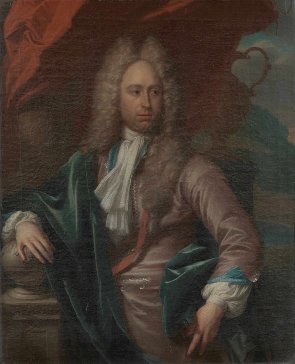 Portrait of Caspar Adriaen Parduyn (1685-1735), Bailiff of Middelburg by Philip van Dijk