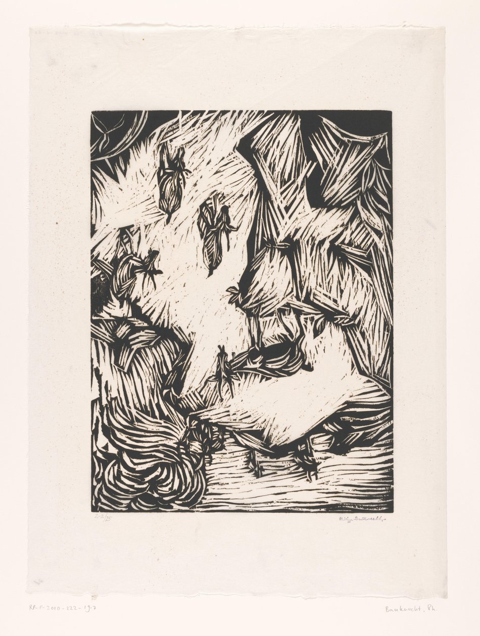 Group of Mountain Goats in Rocky Landscape by Philipp Bauknecht