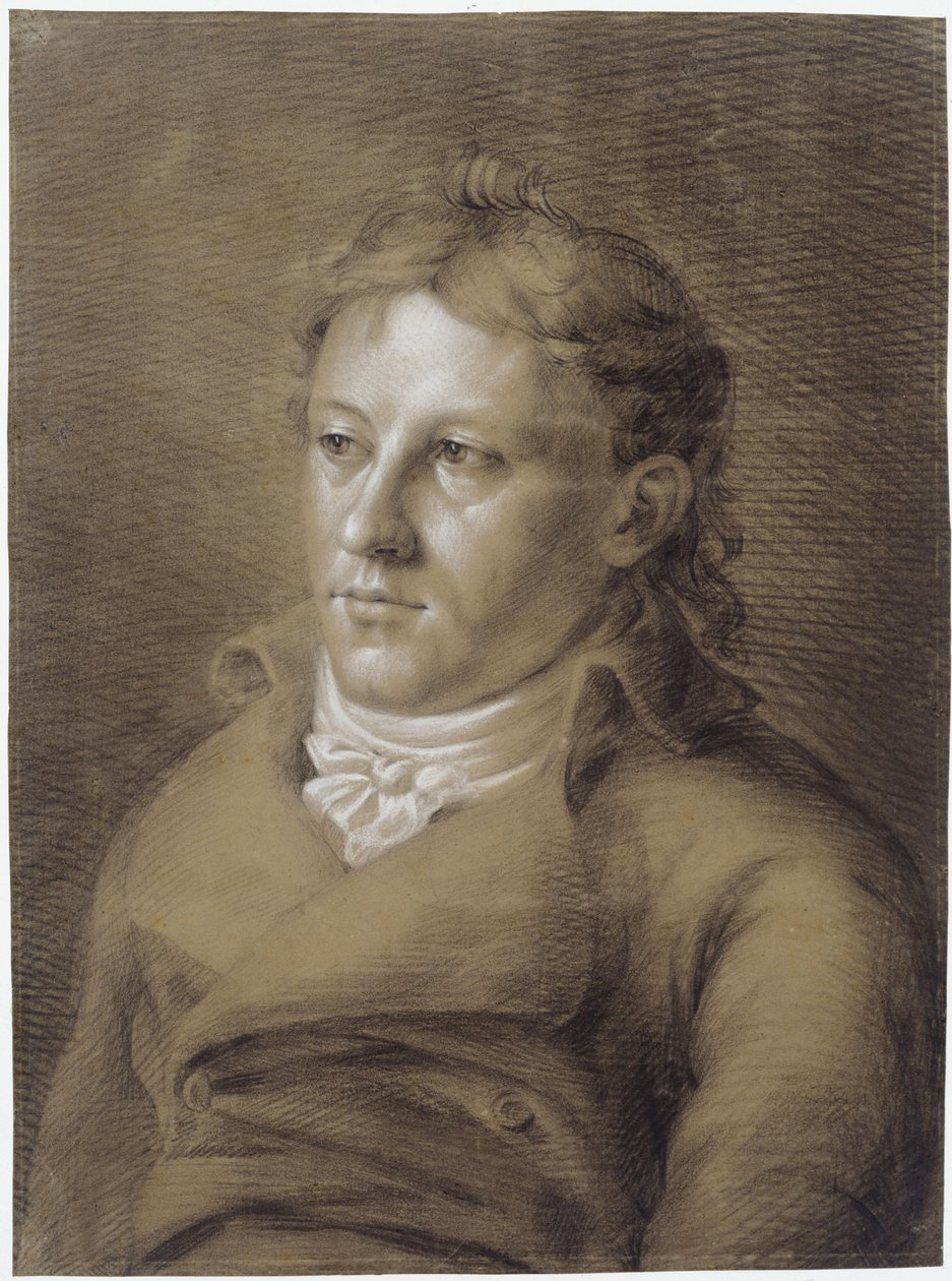 The Bookseller Johann Heinrich Besser by Philipp Otto Runge