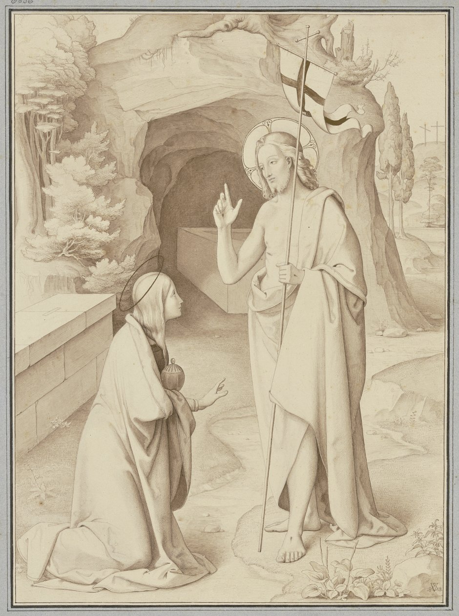 Noli me tangere by Philipp Veit