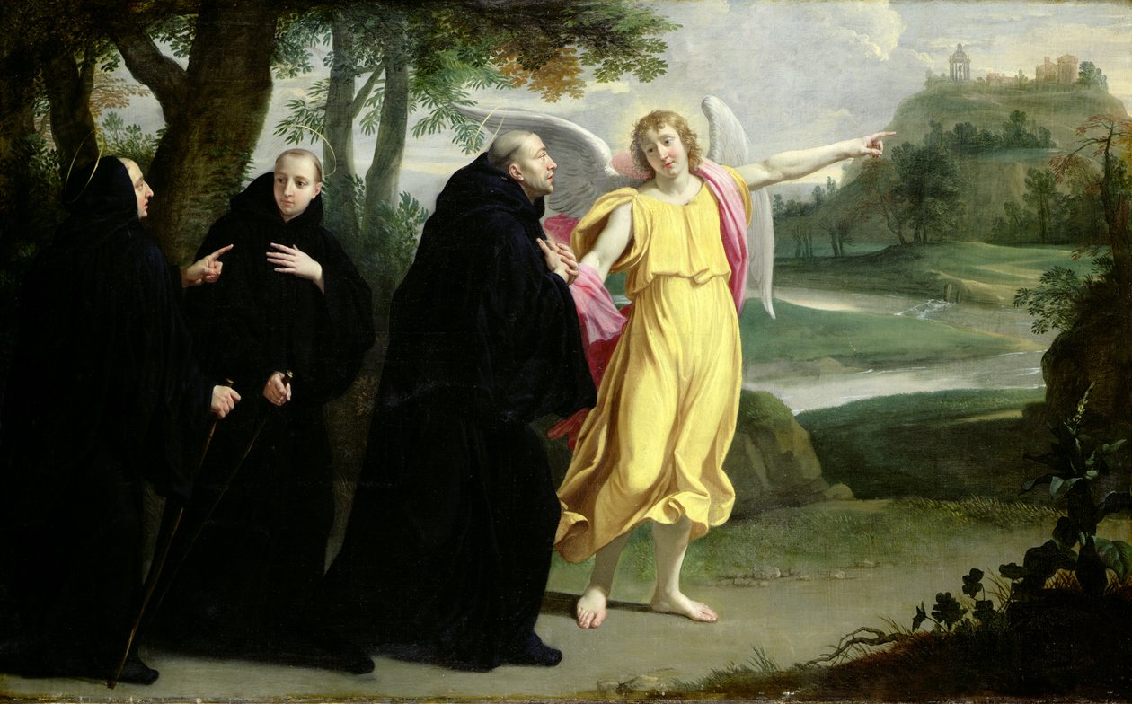 Scene from the Life of St. Benedict by Philippe de Champaigne