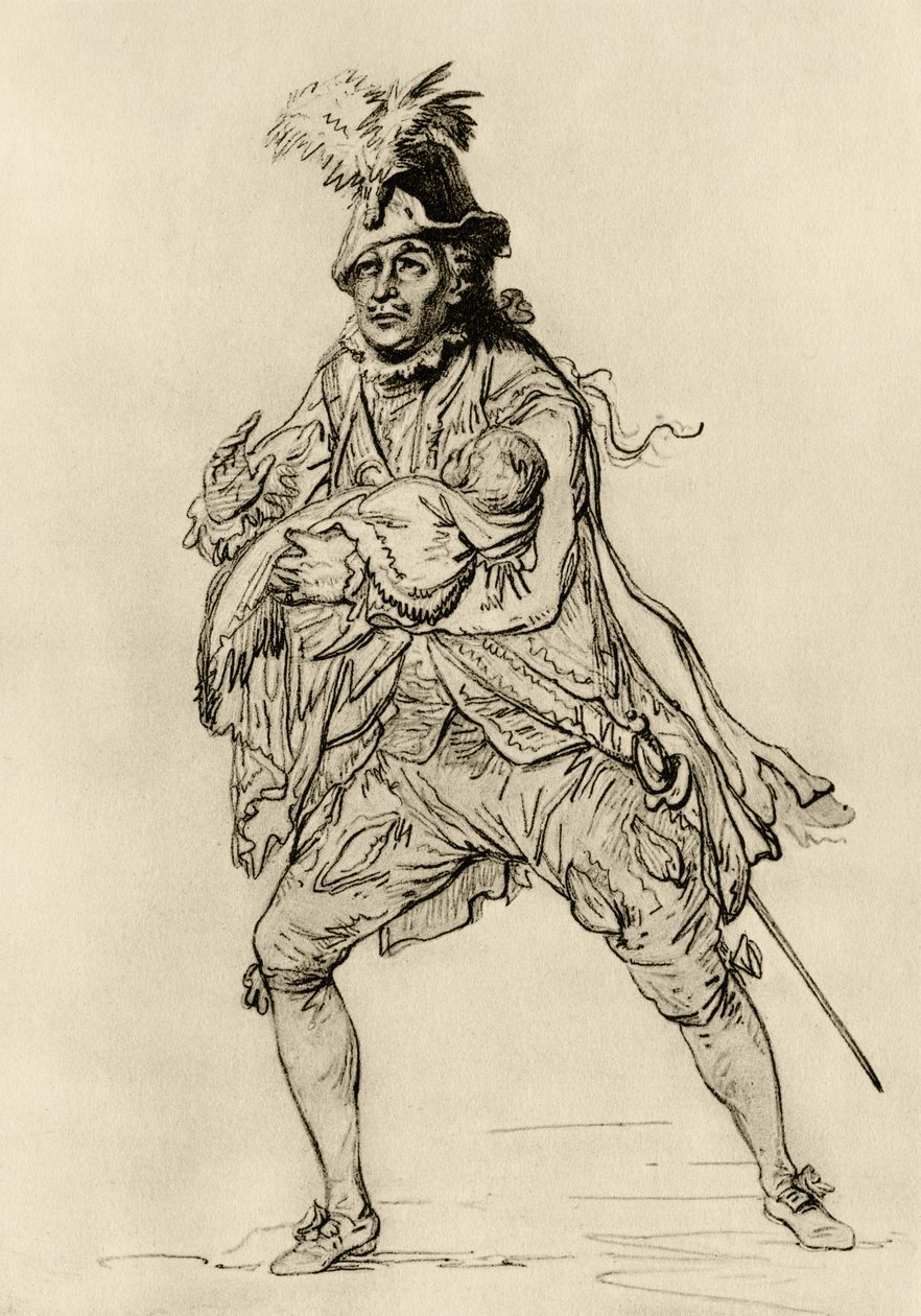David Garrick in the Role of Don Juan by Philippe Jacques de Loutherbourg