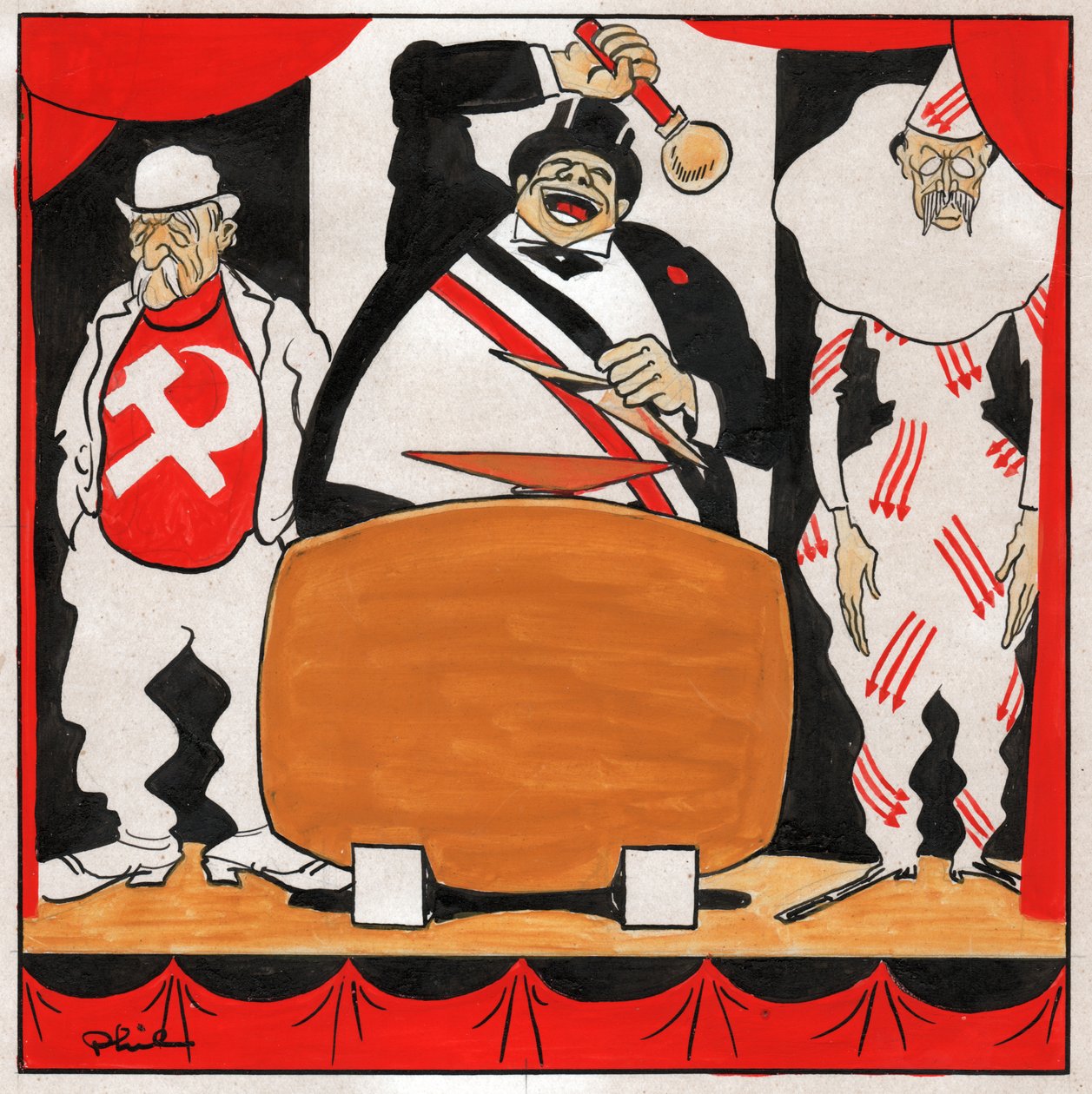 Leon Blum by Philippe (1905 1940) Larquier