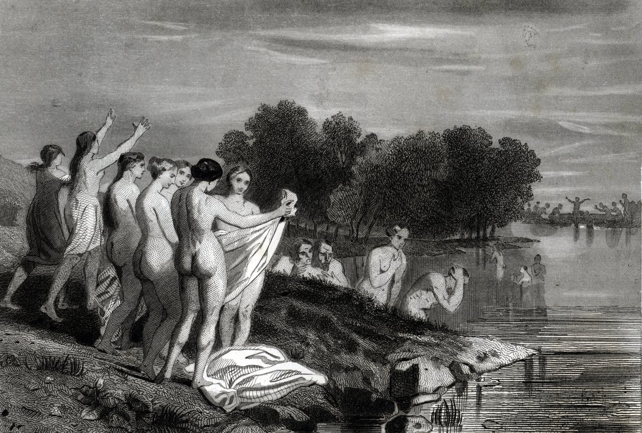 Anabaptism: Belief in Baptism Only When the Candidate Confesses Faith in Christ by Philippe Auguste Jeanron