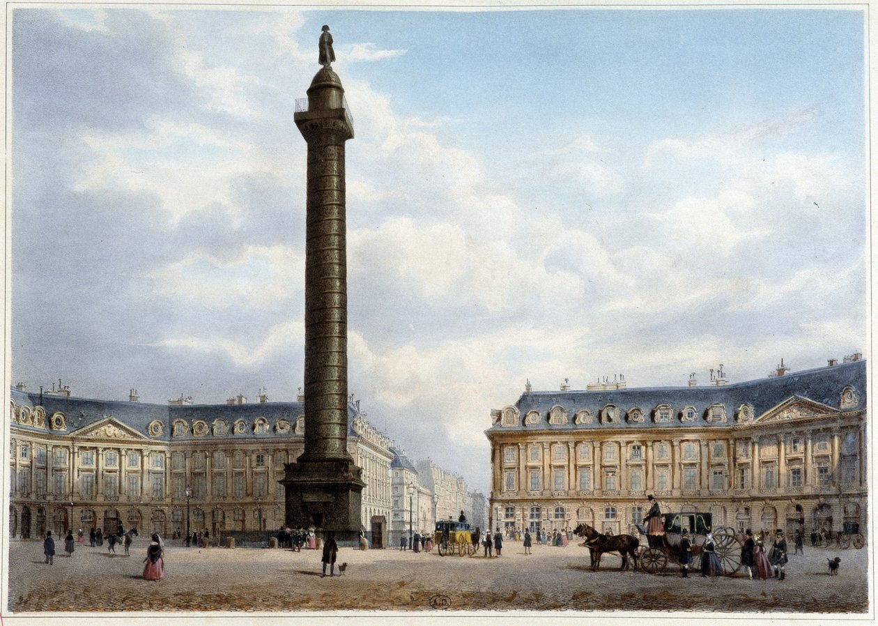 Column of the Place Vendôme - in 