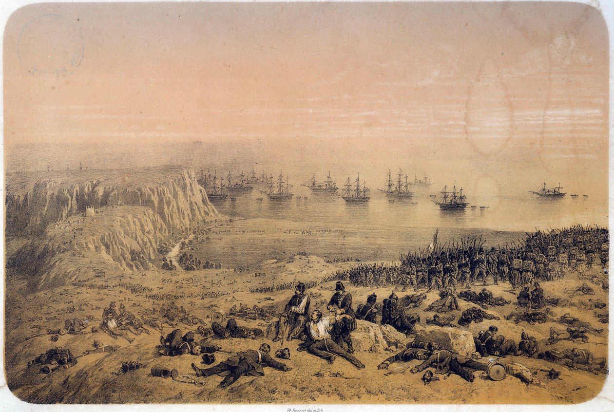 Crimean War (1853-1856): The Battle of the Alma on September 20, 1854 by Philippe Benoist