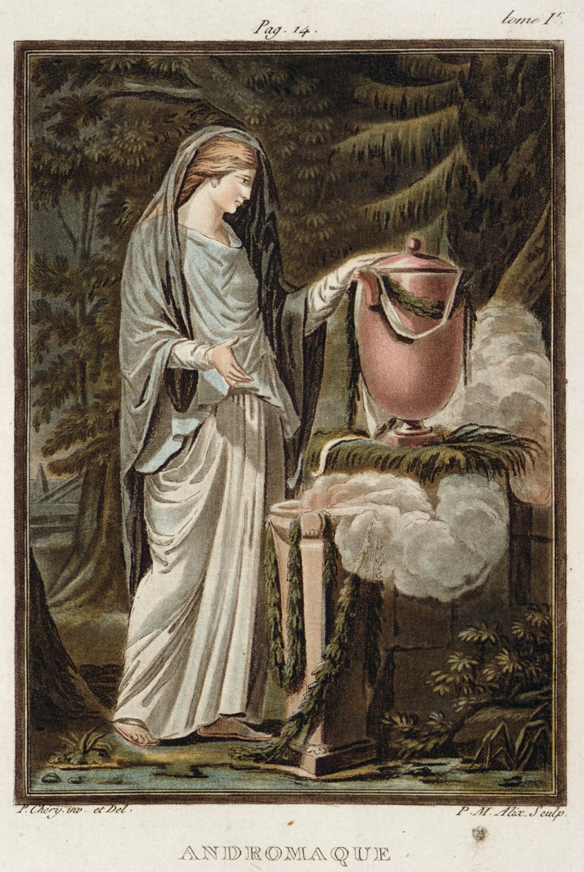 Andromache, costume for 