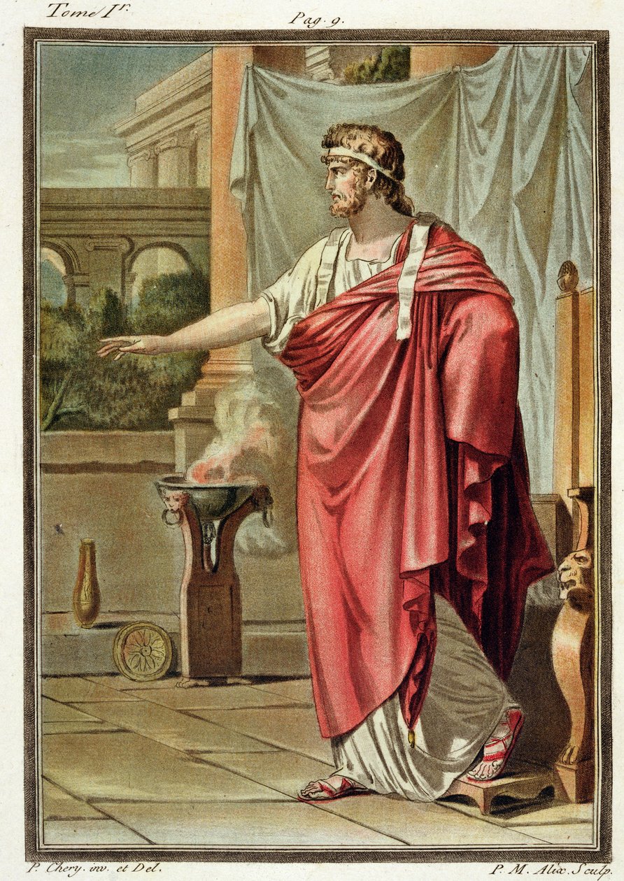 Pyrrhus, costume for 