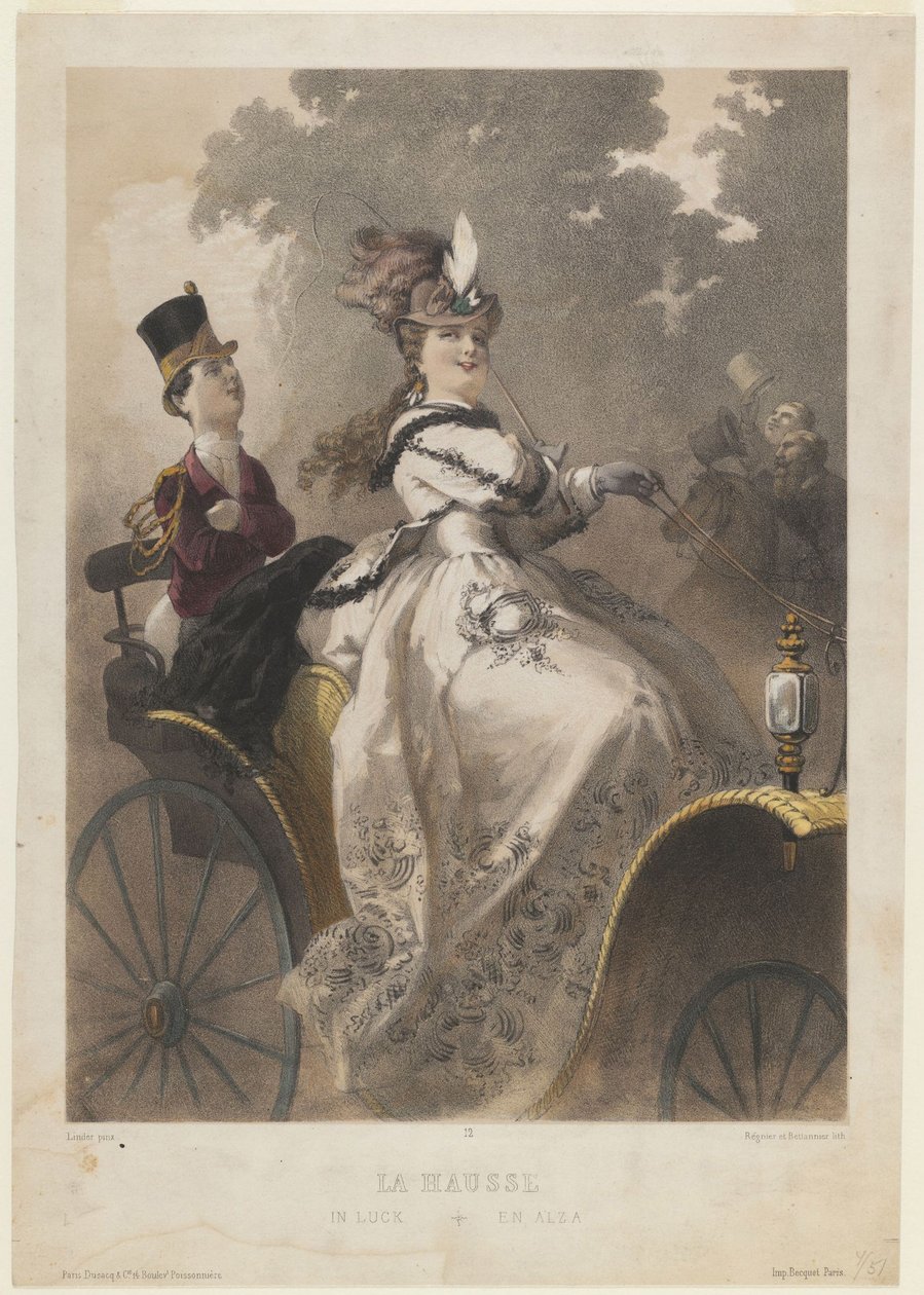 La Hausse in Luck by Philippe Jacques Linder