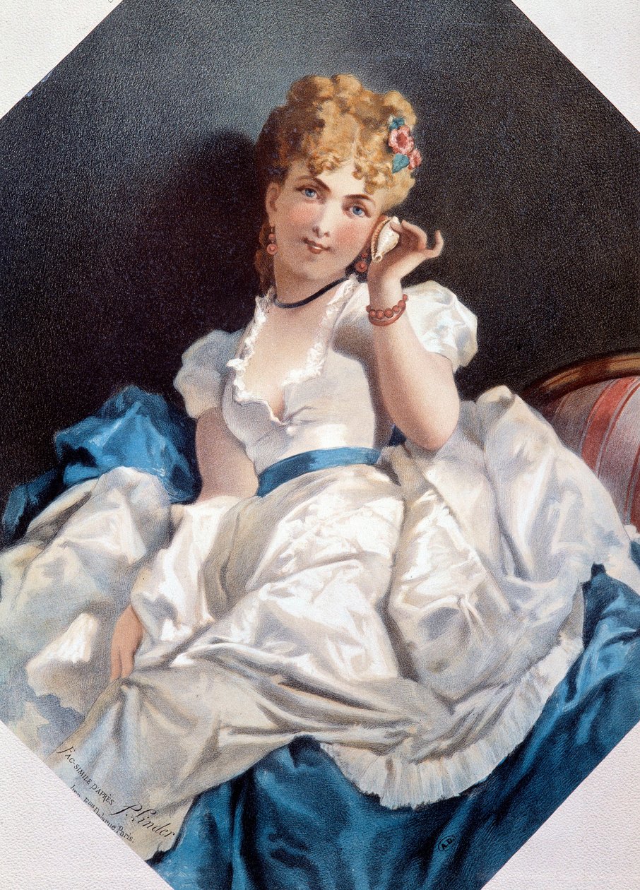 The Woman in the Shell by Philippe Jacques Linder