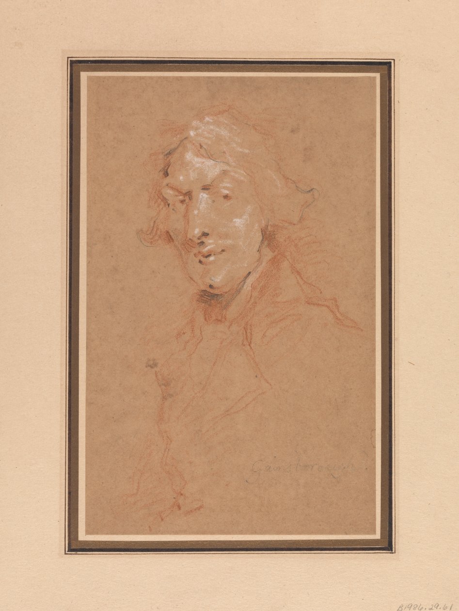 Thomas Gainsborough, R.A. by Philippe Jacques de Loutherbourg